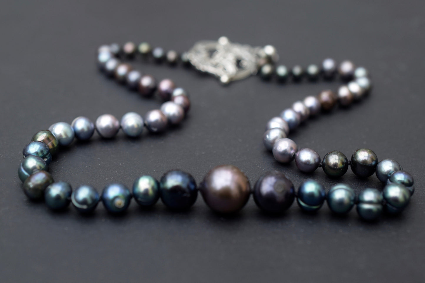 Graduated Real Pearl Necklace