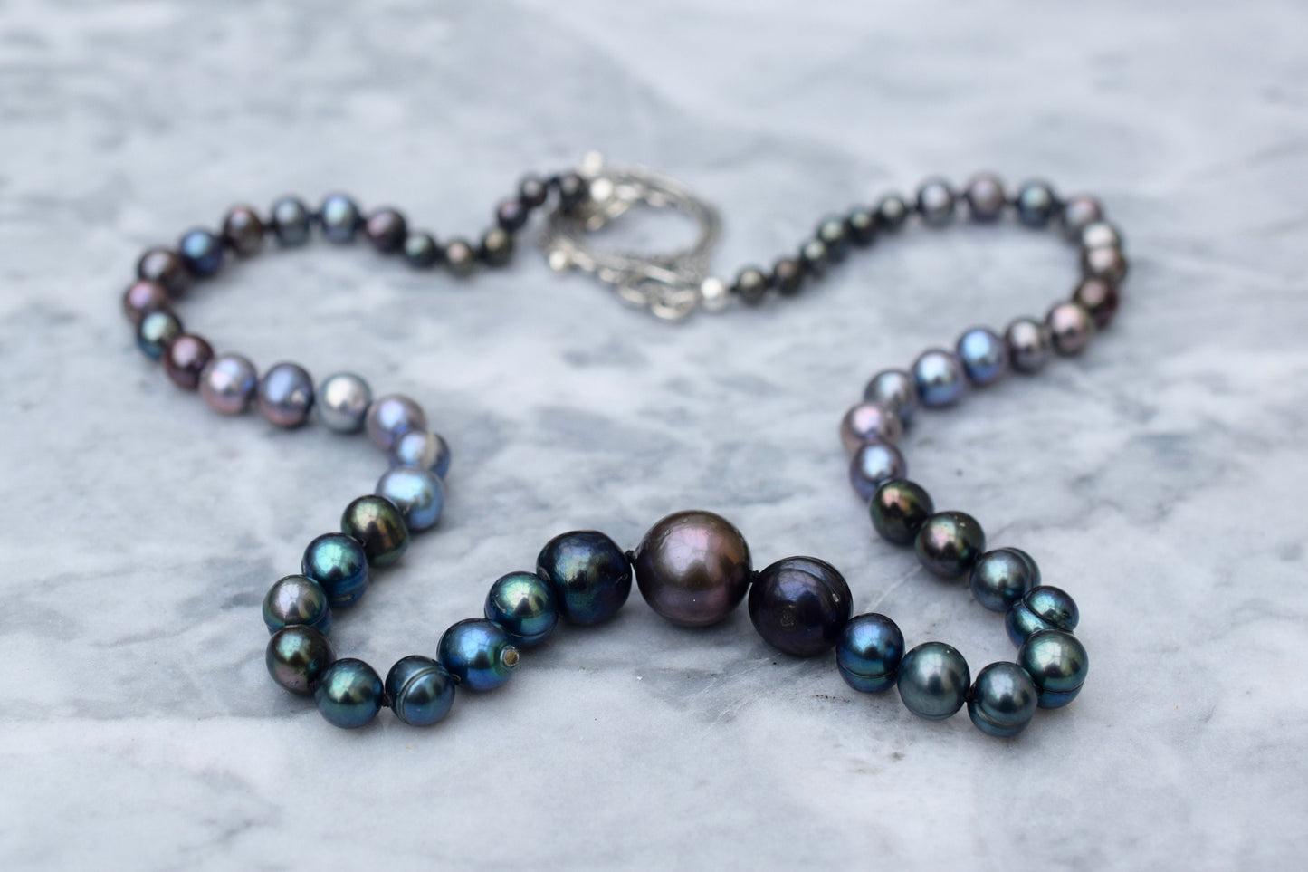 Graduated Real Pearl Necklace