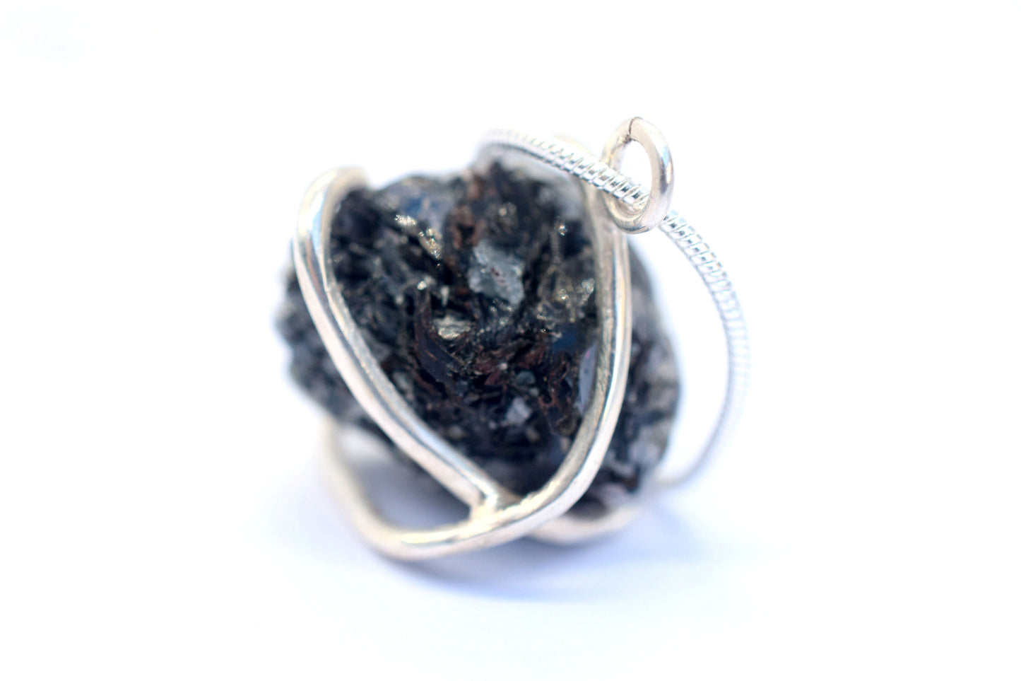 Raw Rainbow Moonstone Necklace