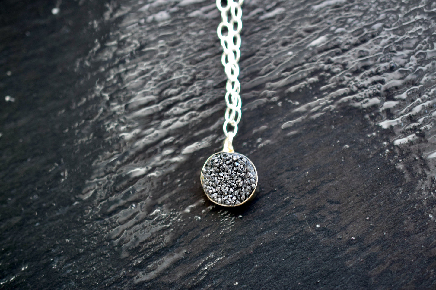 Raw Diamond Necklace