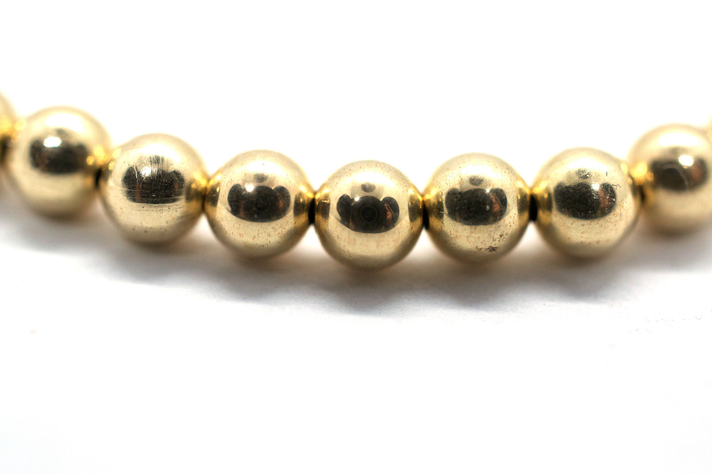 14K Gold Filled Bracelet, Yellow gold ball bracelet, Gold beaded bracelet, Gold bracelets for women.