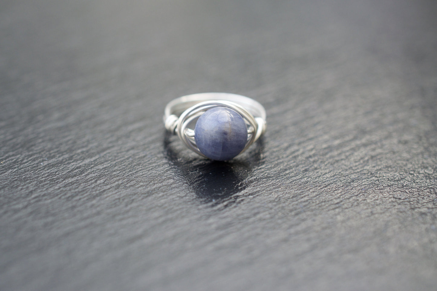 Tanzanite Ring in Sterling Silver