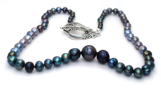 Graduated Real Pearl Necklace