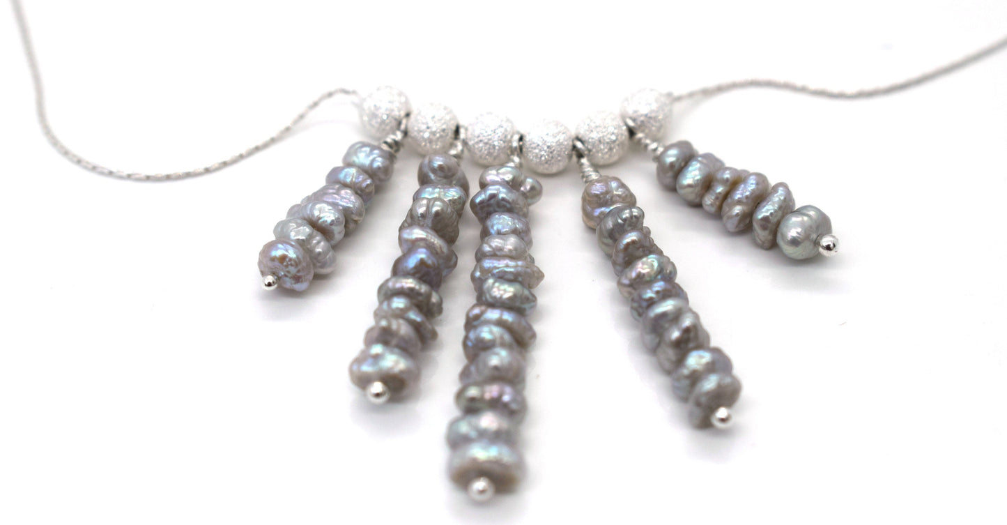 Keshi Pearl  Necklace