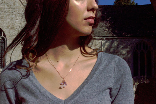 Cluster Gemstone Necklace
