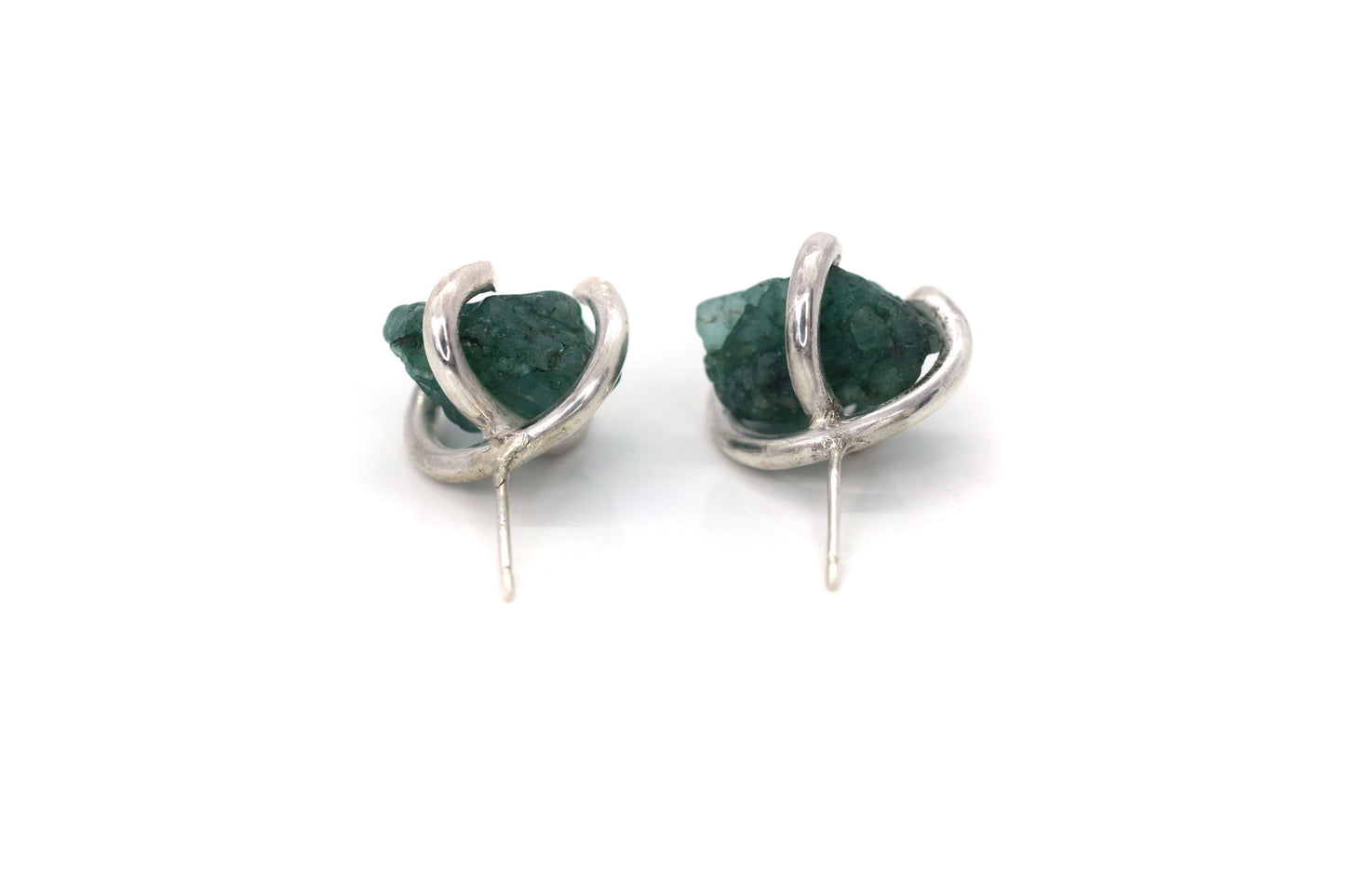 Natural Emerald Earrings