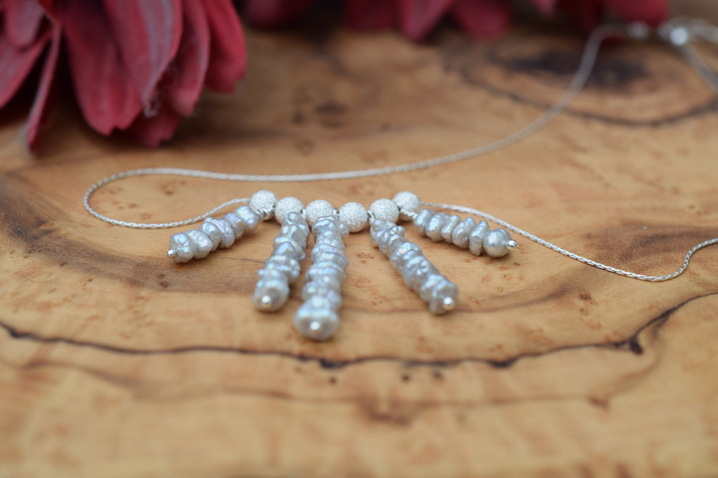 Keshi Pearl  Necklace