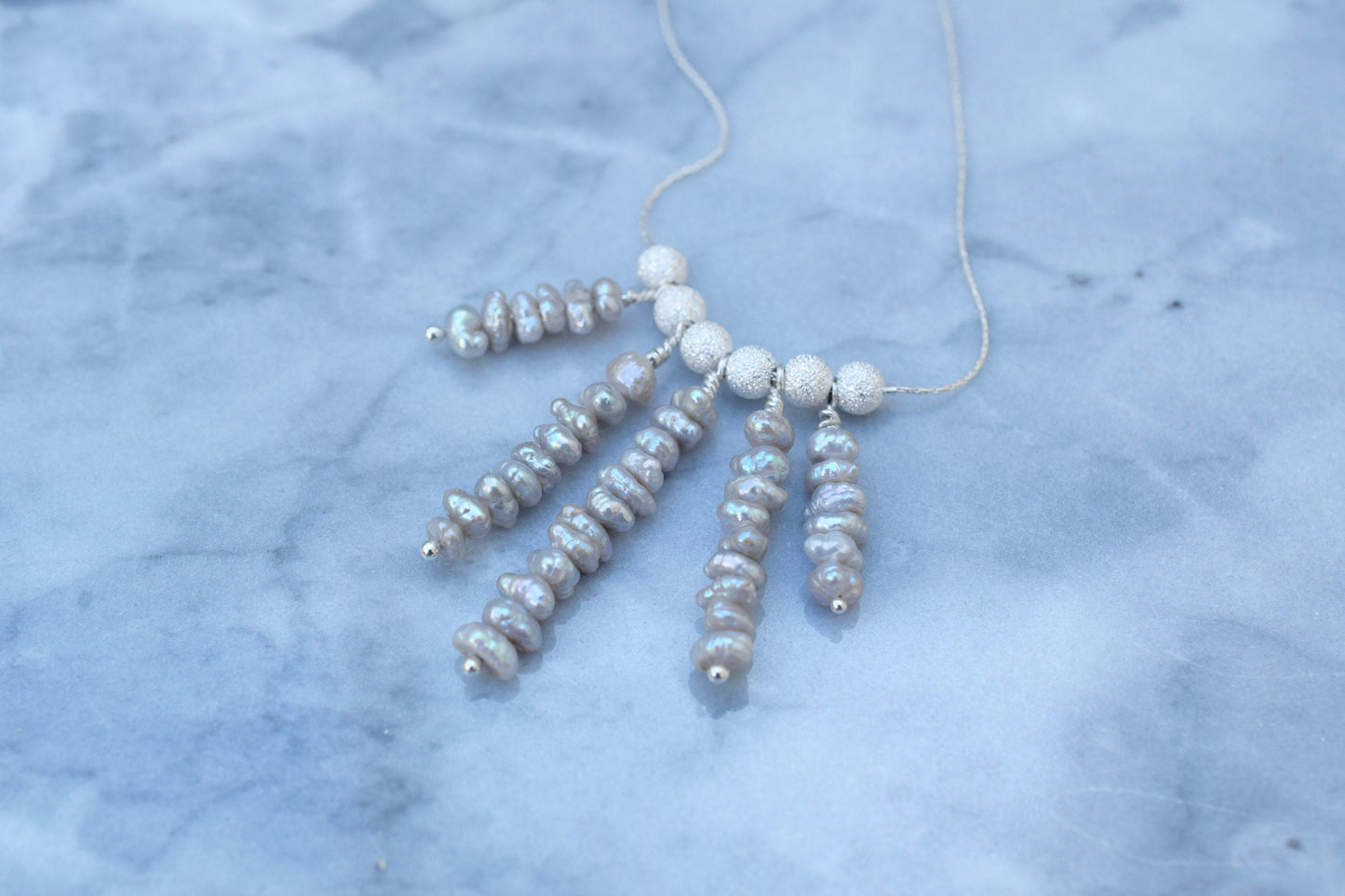 Keshi Pearl  Necklace