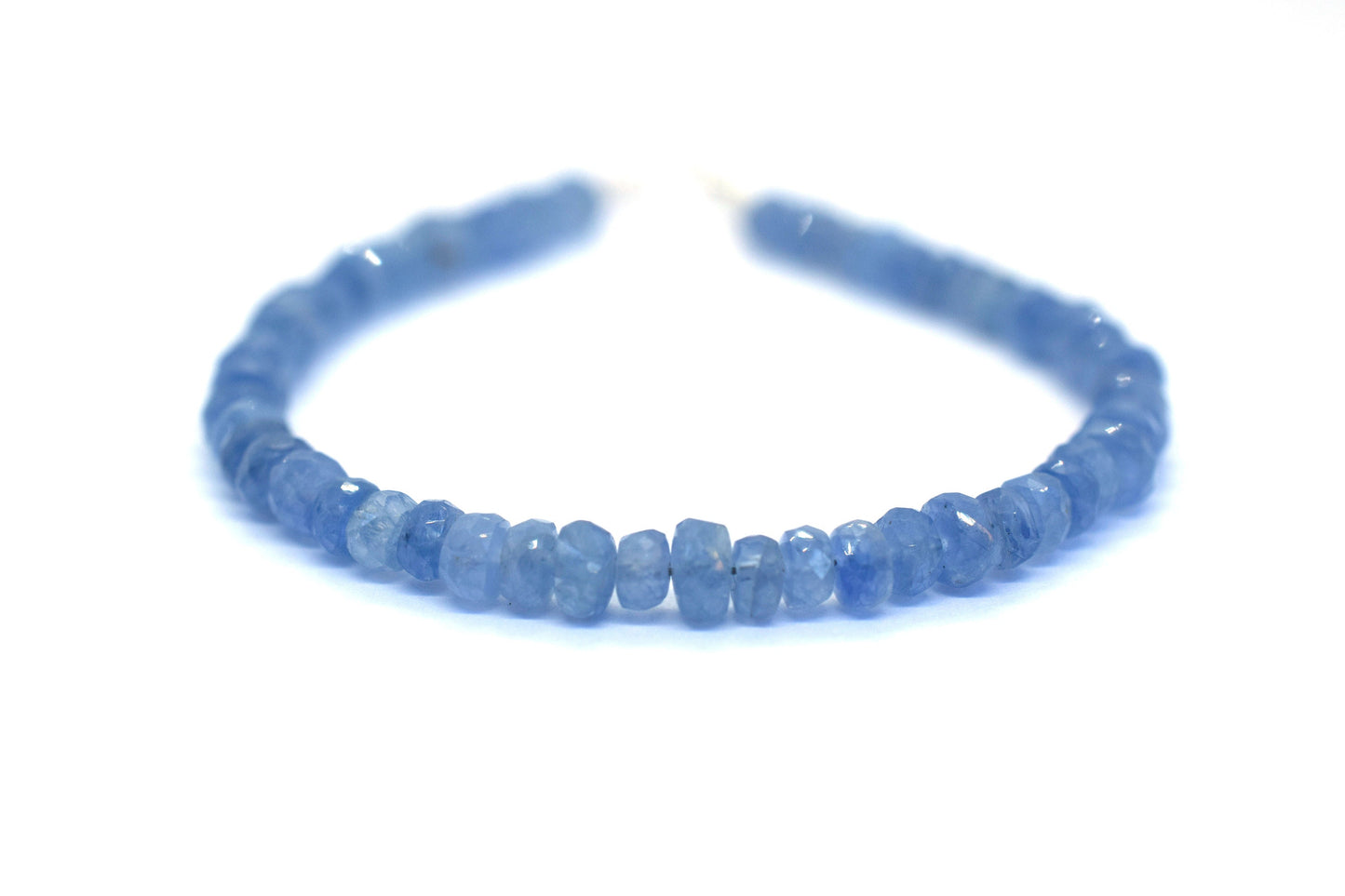Blue Sapphire Bracelet, Natural Sapphire Bracelet, Sapphire Minimalist Bracelet,
