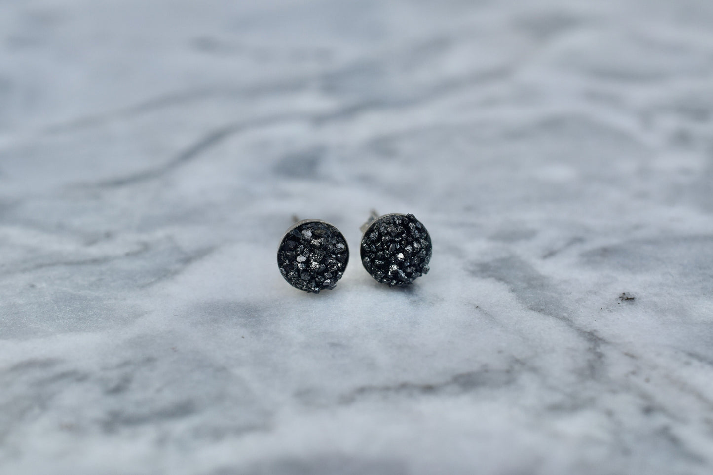 Rough Diamond Earrings