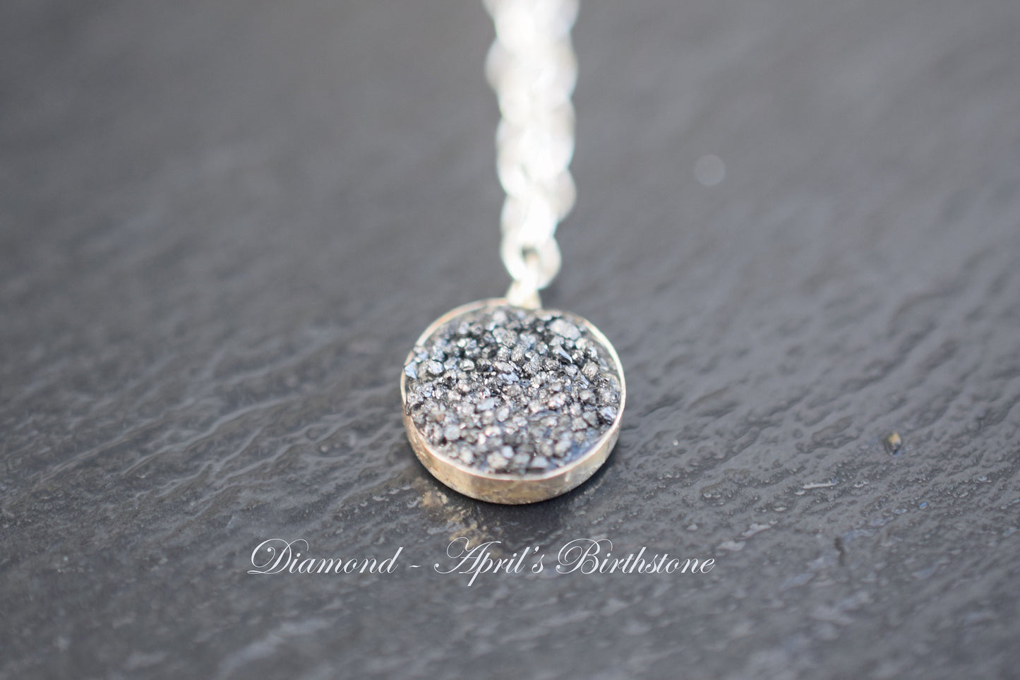 Raw Diamond Necklace