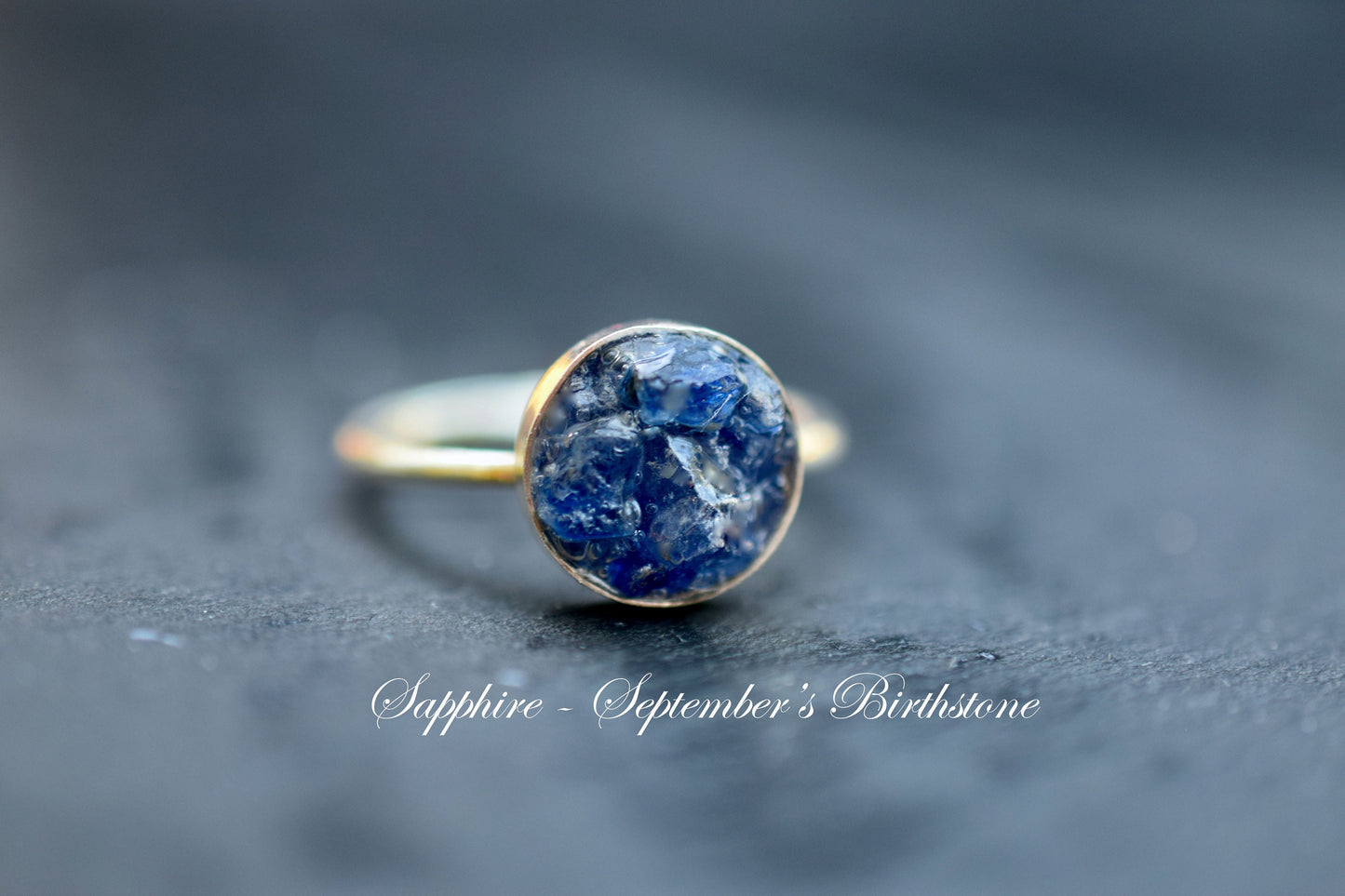 Raw Sapphire Ring