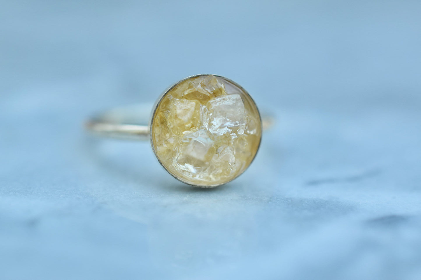 Natural Citrine Ring