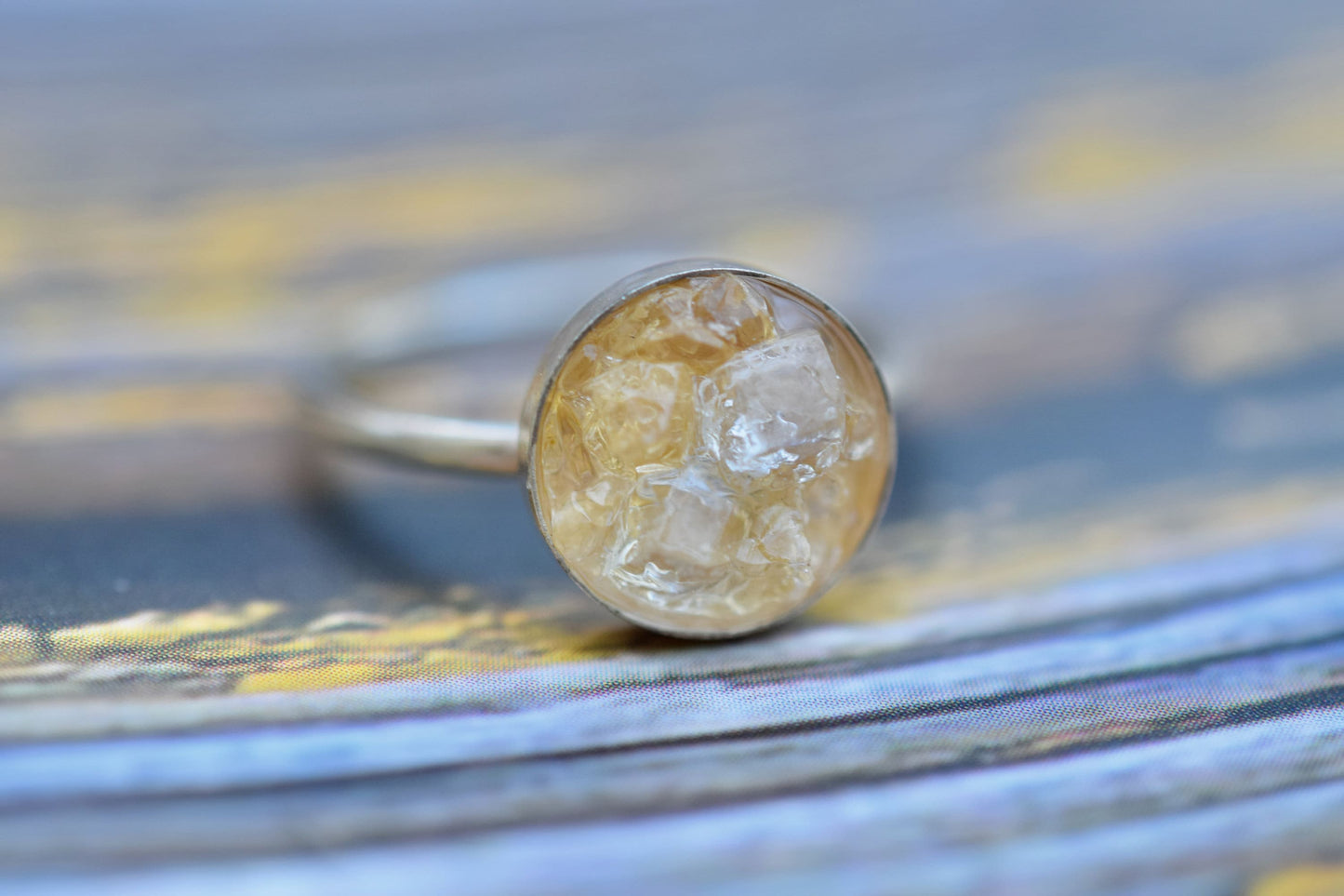 Natural Citrine Ring