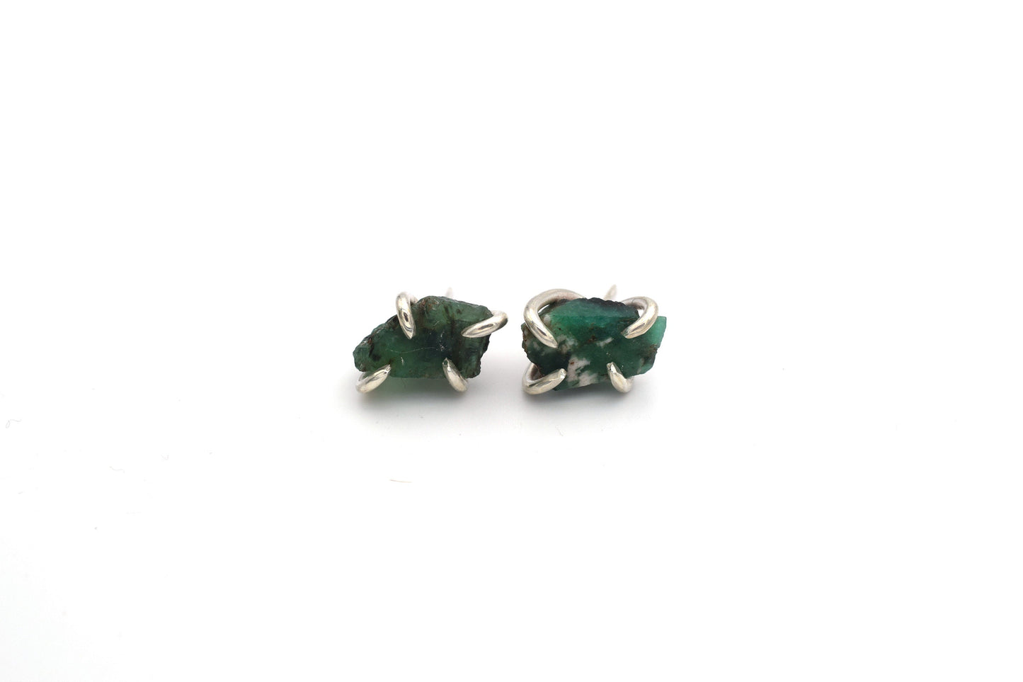 Natural Emerald Earrings