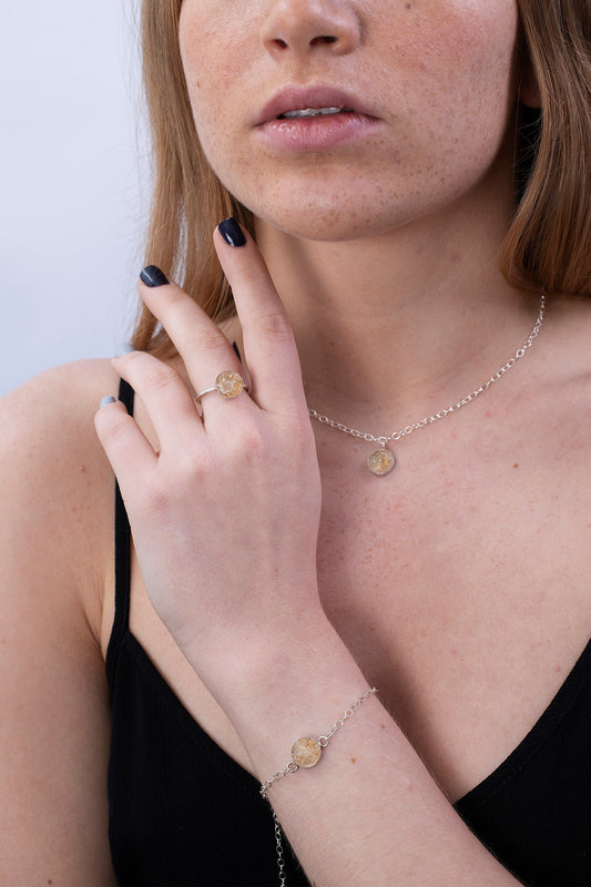 Natural Citrine Ring