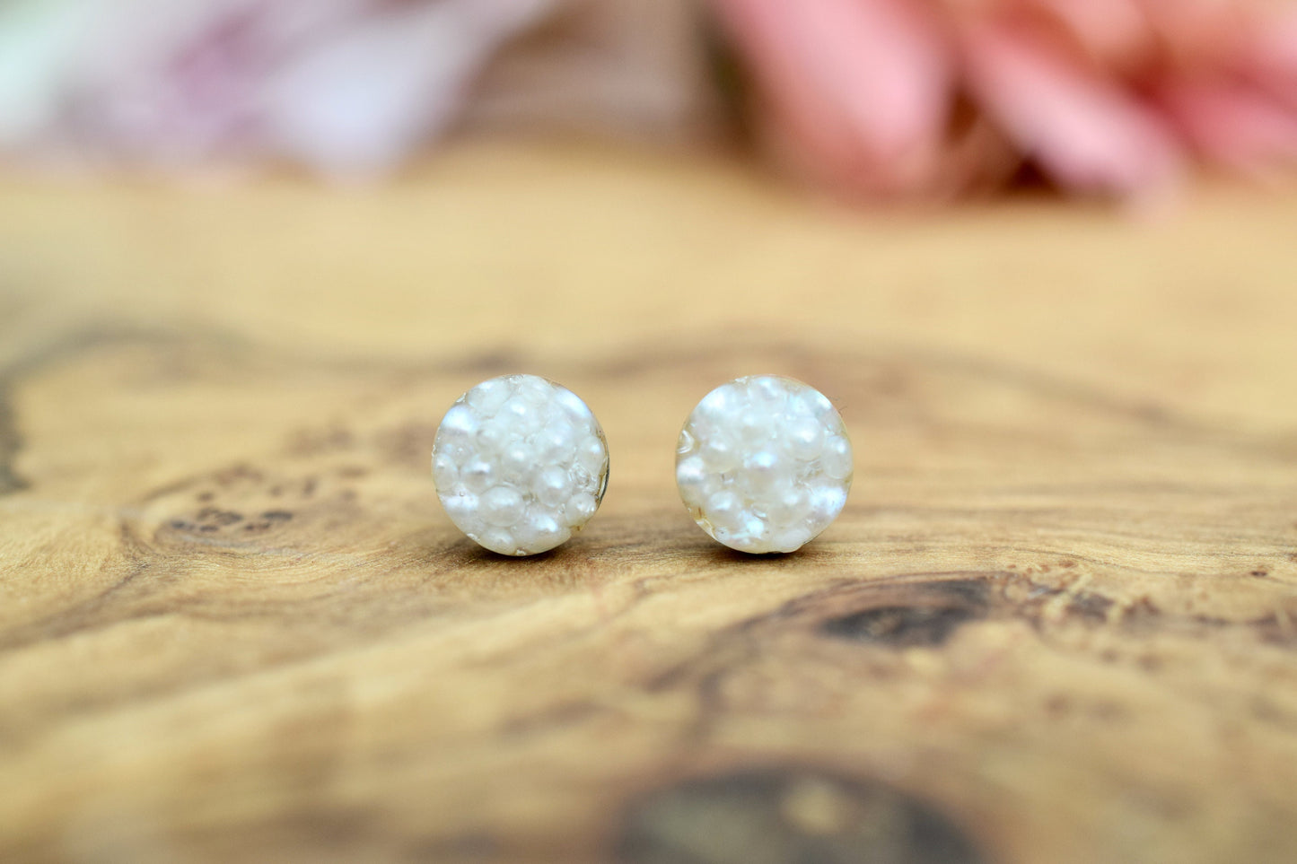 Tiny Pearl Studs