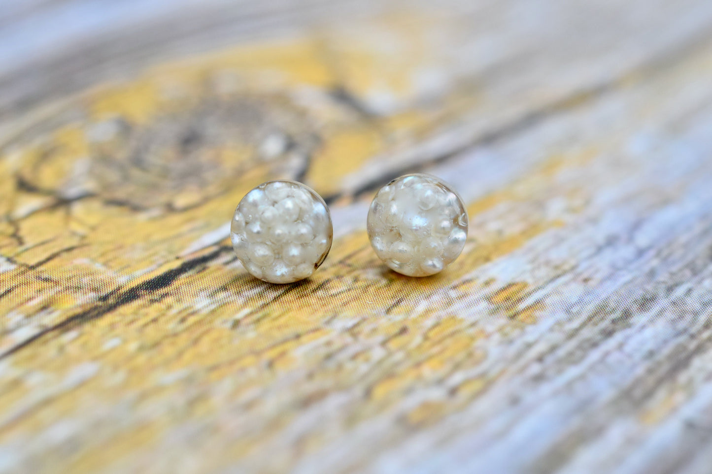Tiny Pearl Studs