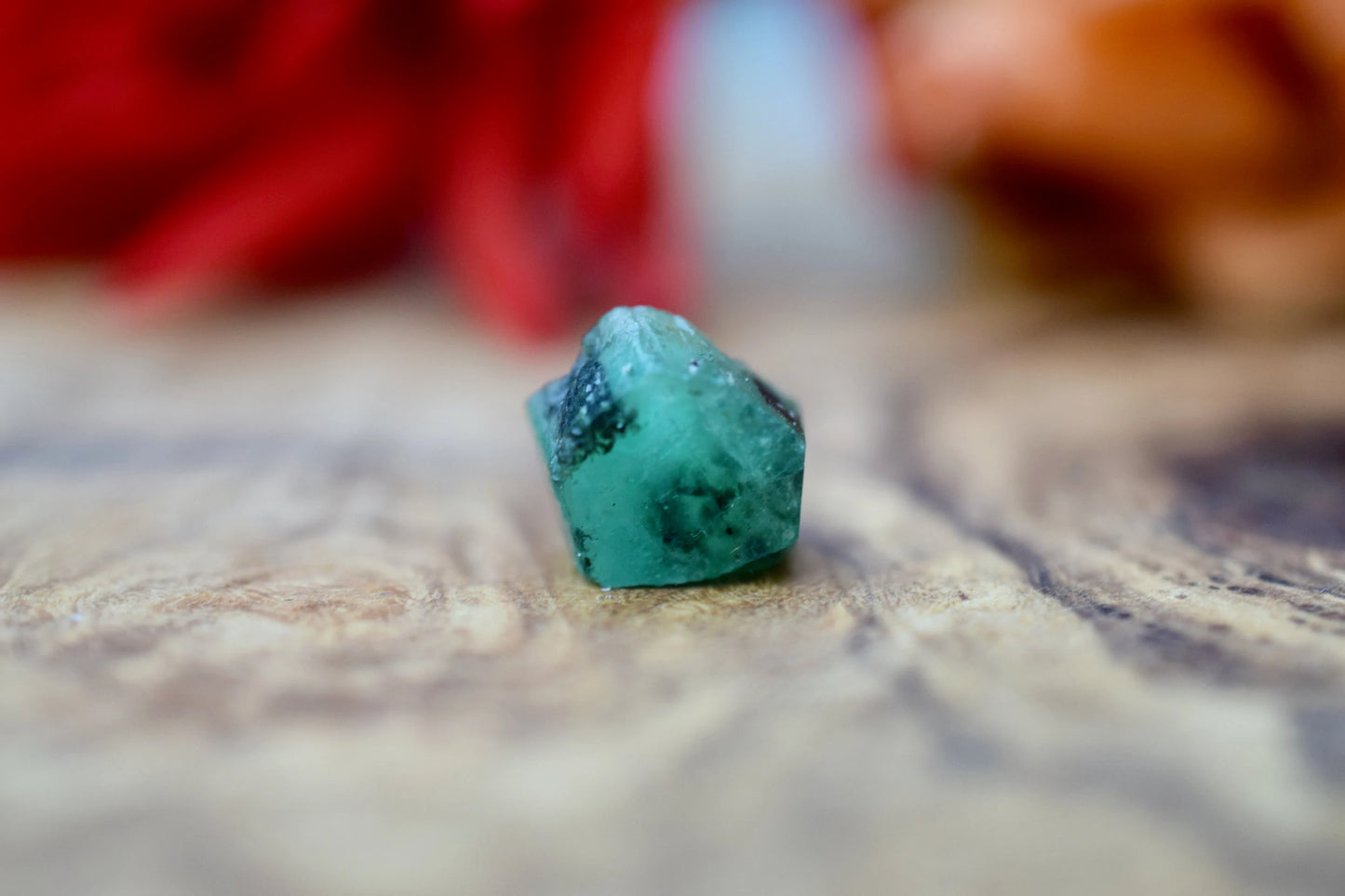 Raw Emerald Ring